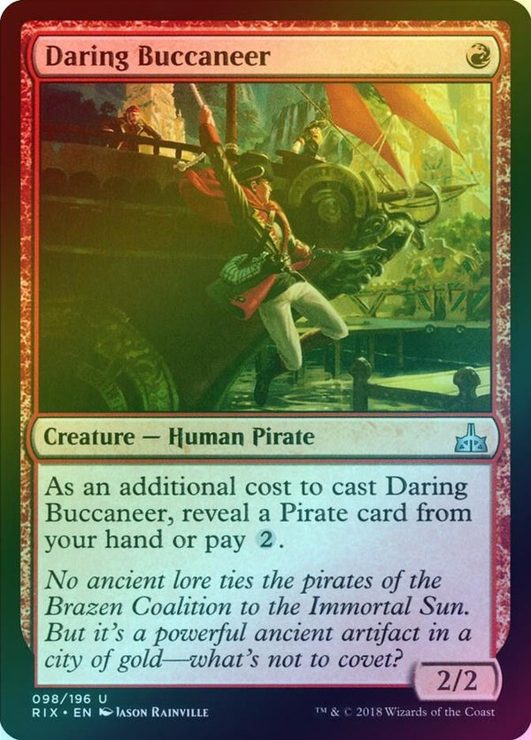 Daring Buccaneer (Foil) (RIX)