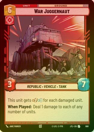 War Juggernaut - 668 - Uncommon (Foil)