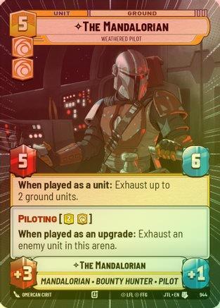 The Mandalorian - Weathered Pilot (Hyperspace) - 944 - Uncommon (Foil)