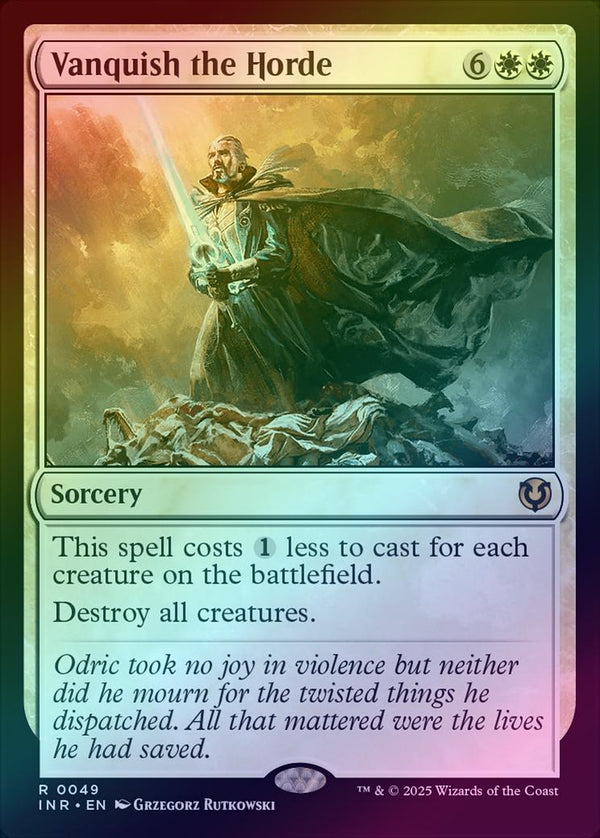 Vanquish the Horde (Foil) (INR)