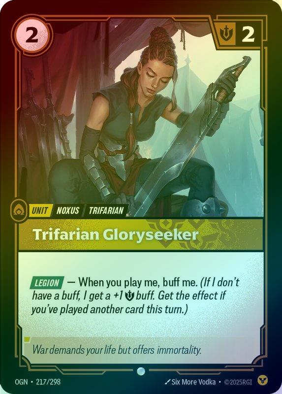 Trifarian Gloryseeker - 217/298 - Common (Foil)