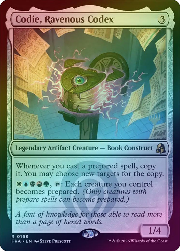 Codie, Ravenous Codex - Promo Pack (Foil) (PFRA)