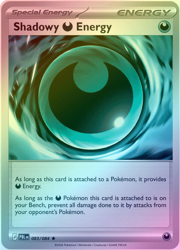 Shadowy Darkness Energy - 083/084 - Rare - Reverse Holo