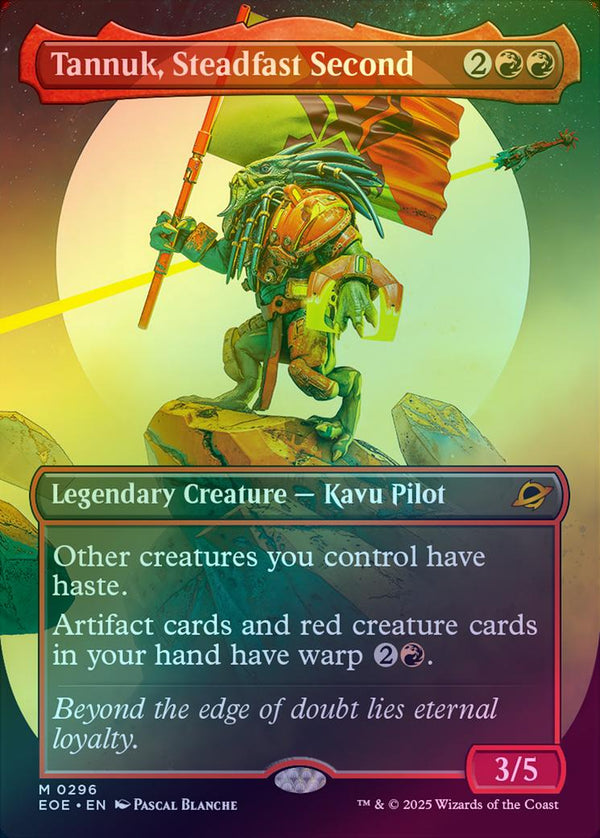 Tannuk, Steadfast Second - Triumphant Showcase (Foil) (EOE)