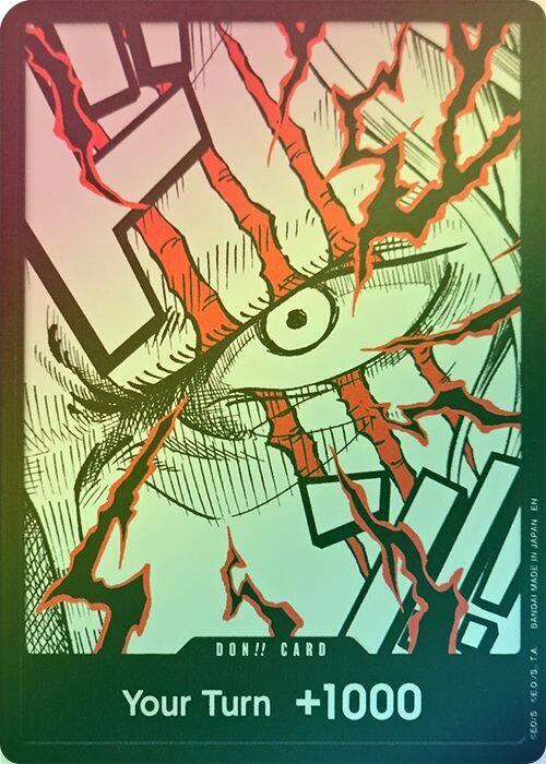 DON!! Card (Foil) (Shanks) - PRB02 - DON!!