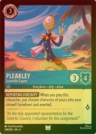Pleakley (Scientific Expert) - 144/204 - Uncommon (Foil)