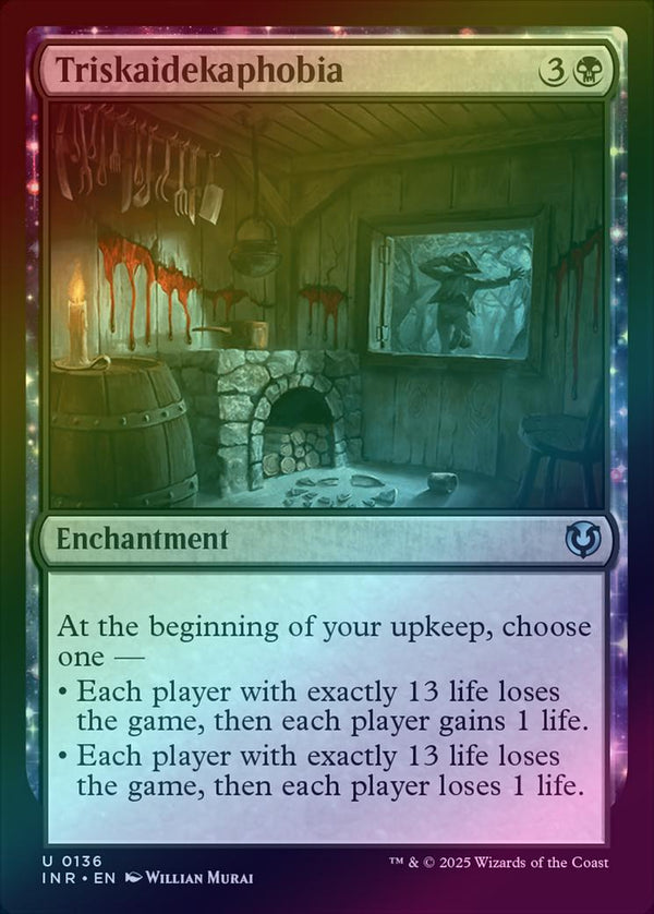 Triskaidekaphobia (Foil) (INR)