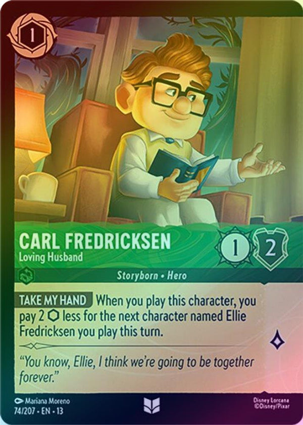 Carl Fredricksen (Loving Husband) - 74/207 - Uncommon (Foil)
