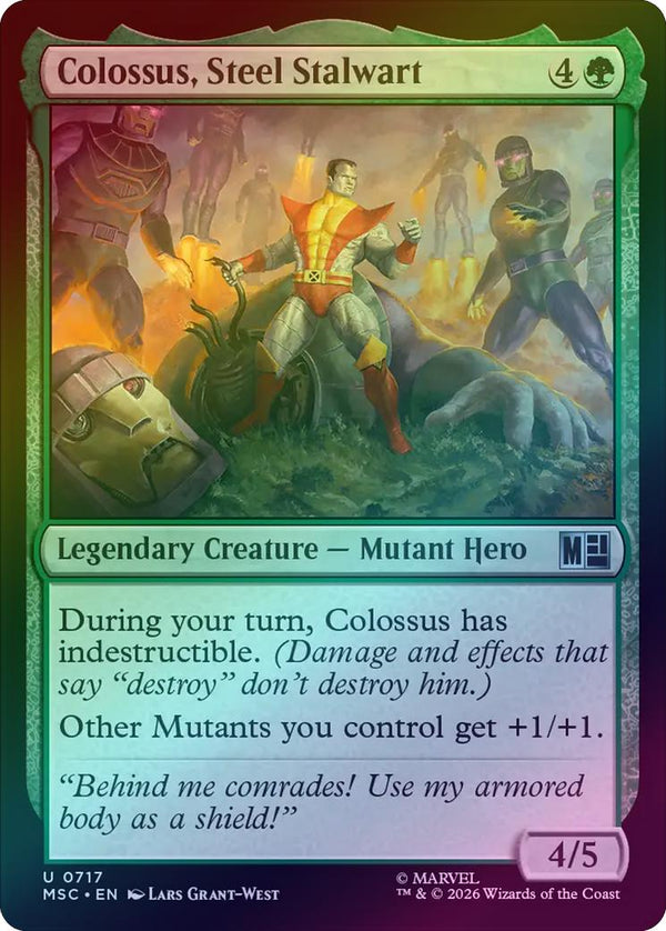 Colossus, Steel Stalwart (Foil) (MSC)