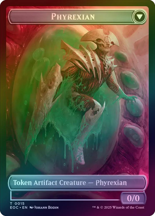 Incubator // Phyrexian (Foil) (TEOC)