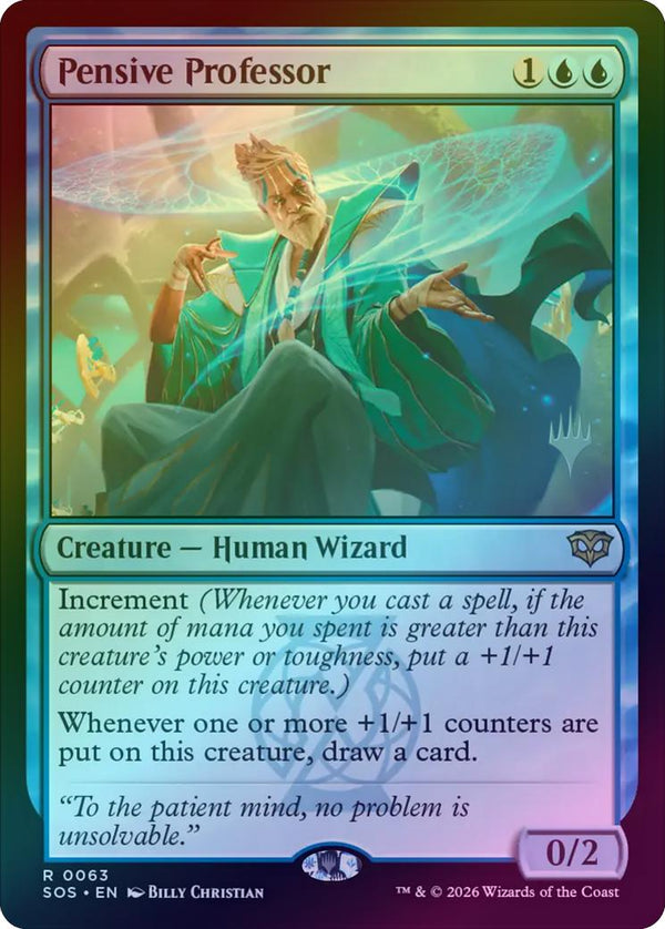 Pensive Professor - Promo Pack (Foil) (PSOS)