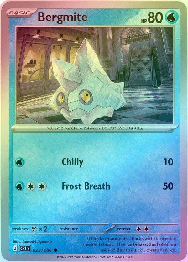 Bergmite - 023/086 - Common - Reverse Holo