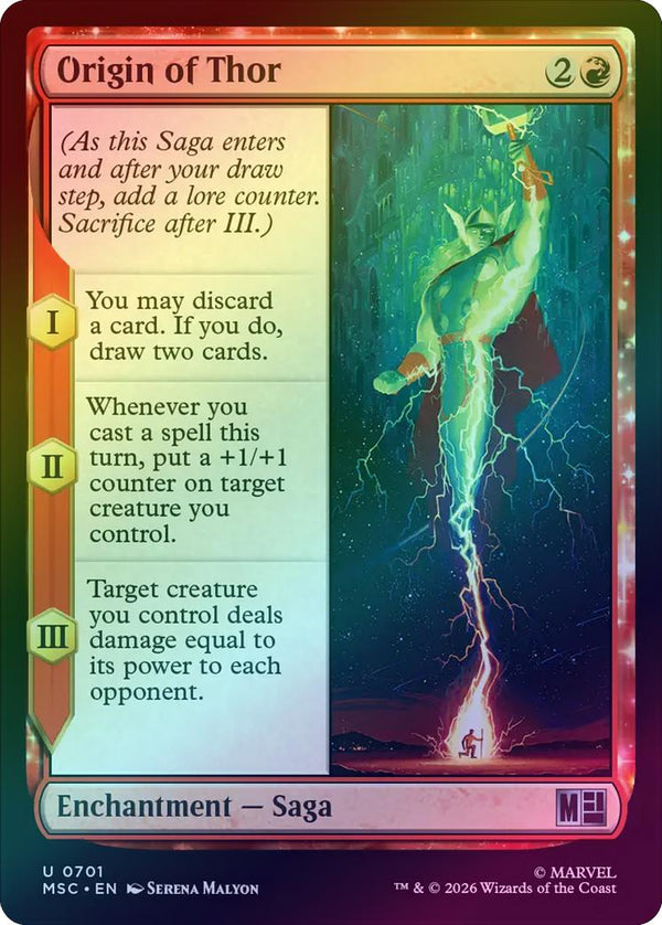 Origin of Thor (Foil) (MSC)