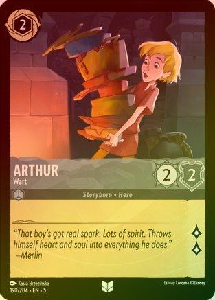 Arthur (Wart) - 190/204 - Uncommon (Foil)