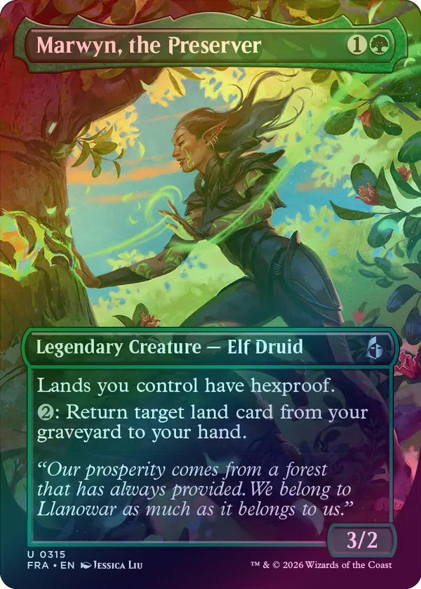 Marwyn, the Preserver - Borderless Echo (Foil) (FRA)