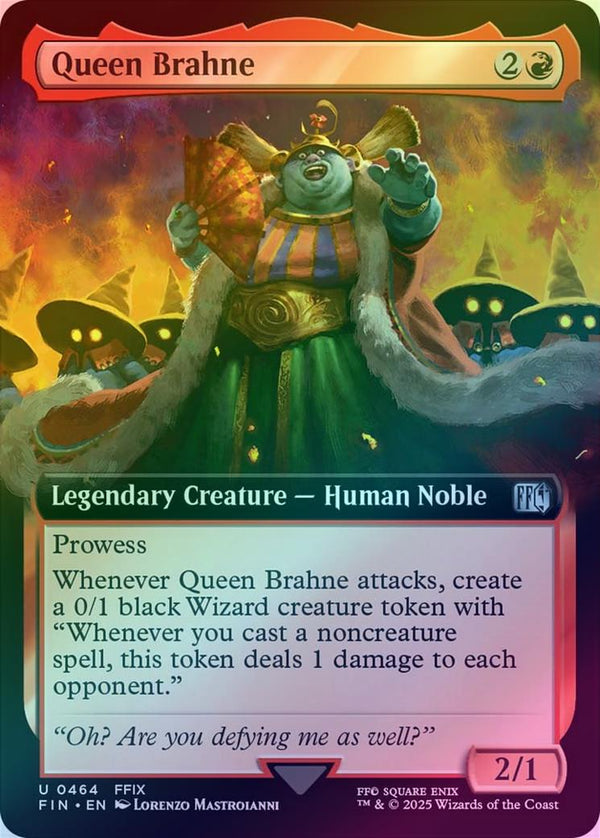 Queen Brahne - Extended Art (Foil) (FIN)