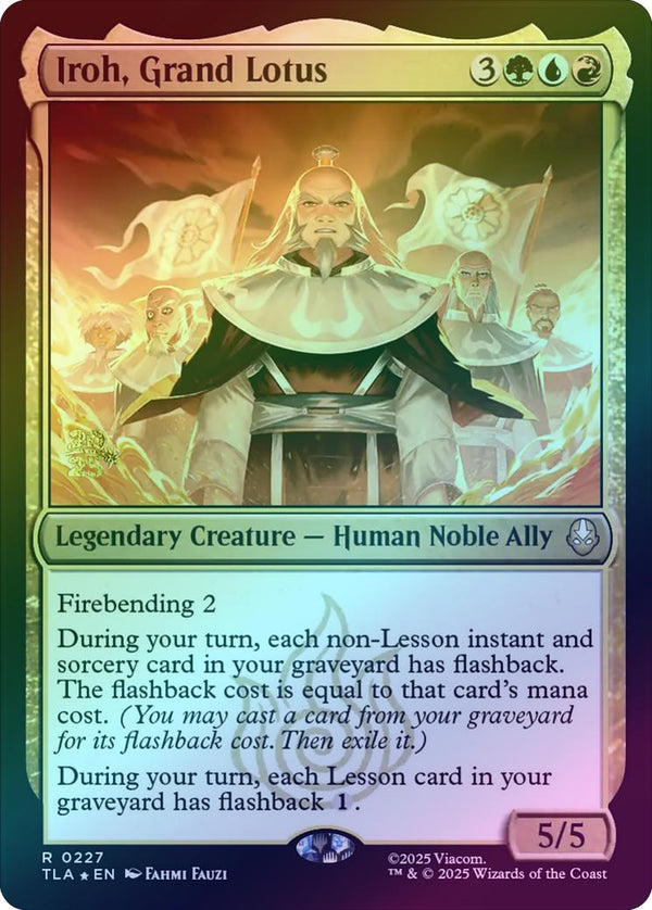 Iroh, Grand Lotus - Prerelease Promo (Foil) (PTLA)