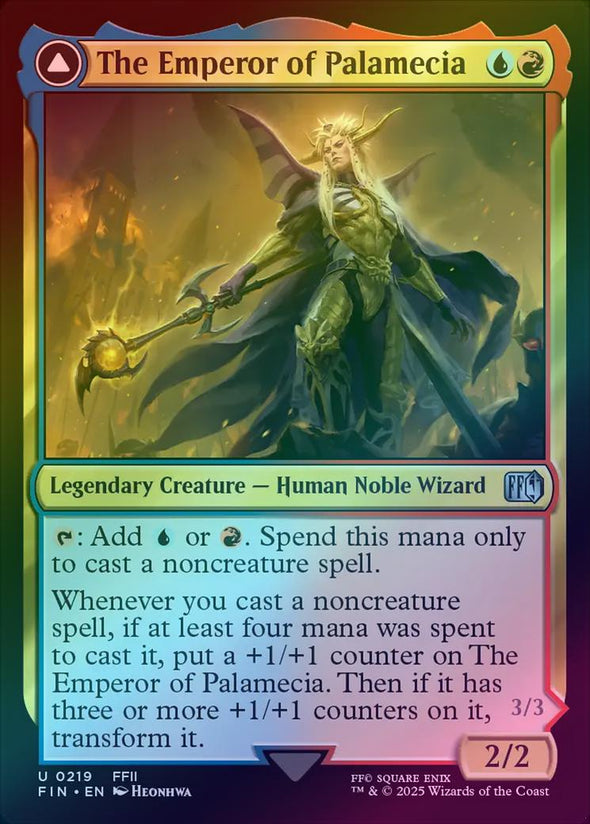 The Emperor of Palamecia // The Lord Master of Hell (Foil) (FIN)
