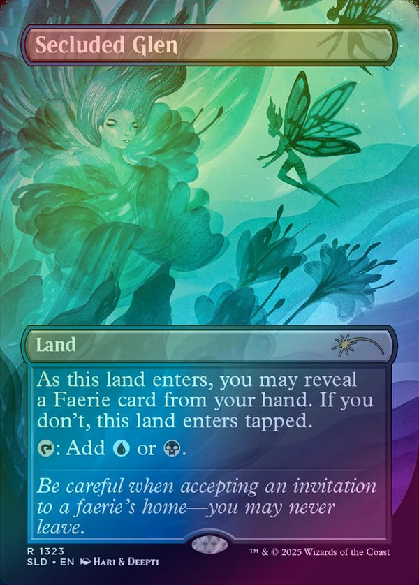 Secluded Glen - Lorwyn Lightboxes (Rainbow Foil) (SLD)