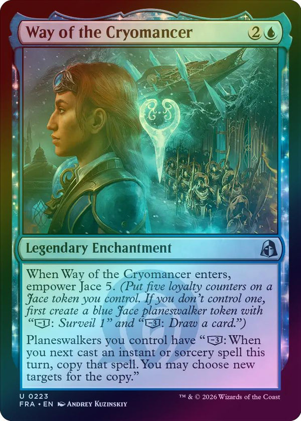 Way of the Cryomancer (Foil) (FRA)