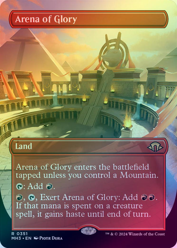 Arena of Glory - Borderless (Foil) (MH3)