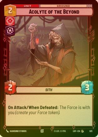 Acolyte of the Beyond - 631 - Common (Foil)