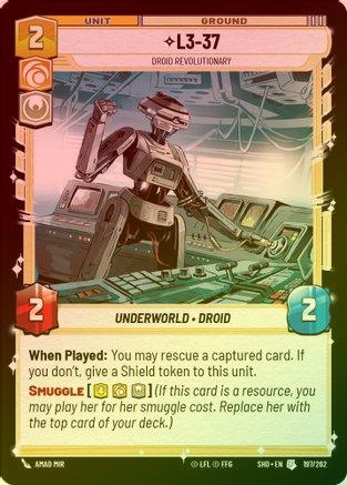 L3-37 - Droid Revolutionary - 197/262 - Uncommon (Foil)