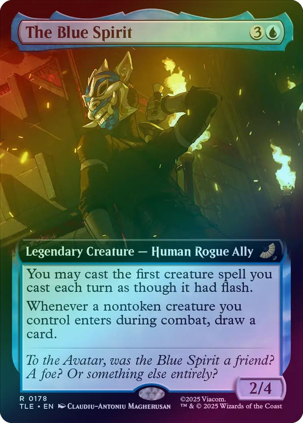 The Blue Spirit - Extended Art (Foil) (TLE)