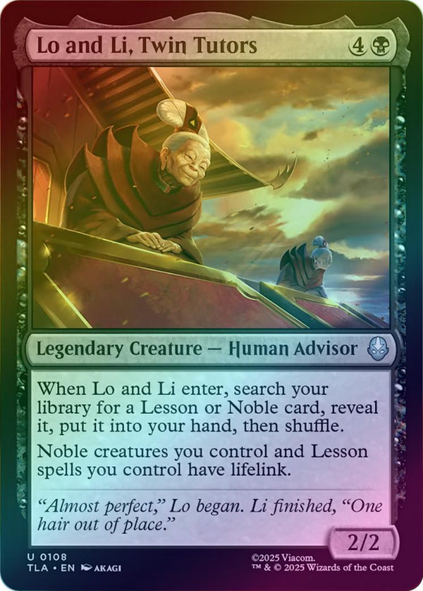 Lo and Li, Twin Tutors (Foil) (TLA)