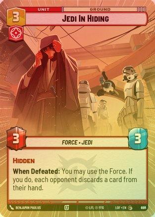 Jedi In Hiding (Hyperspace) - 899 - Common (Foil)