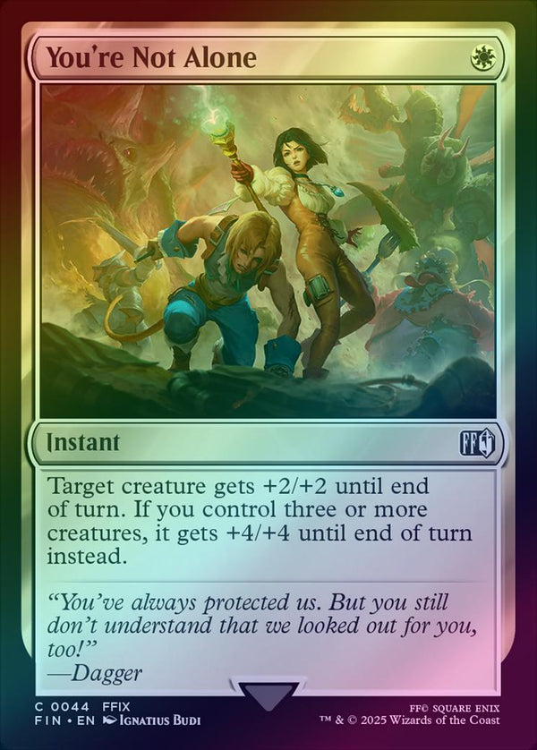 You're Not Alone (Foil) (FIN)