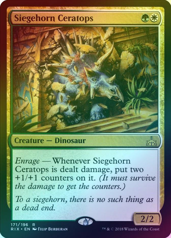 Siegehorn Ceratops (Foil) (RIX)