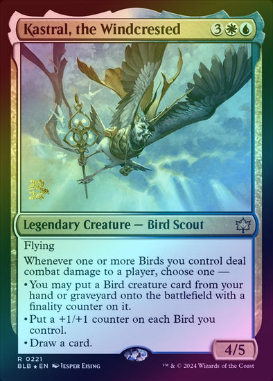 Kastral, the Windcrested - Prerelease Promo (Foil) (PBLB)