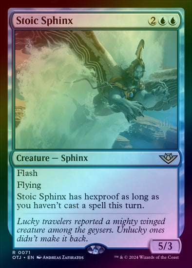 Stoic Sphinx - Promo Pack (Foil) (POTJ)