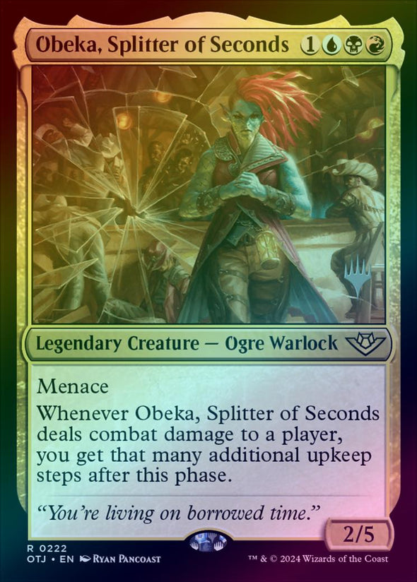 Obeka, Splitter of Seconds - Promo Pack (Foil) (POTJ)