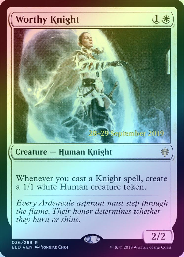 Worthy Knight - Prerelease Promo (Foil) (PELD)