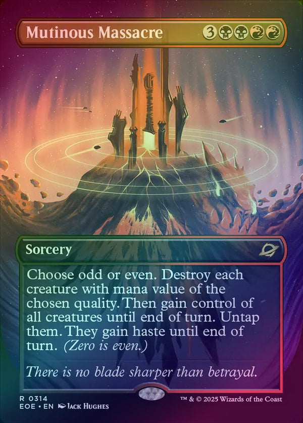 Mutinous Massacre - Surreal Space Showcase (Foil) (EOE)