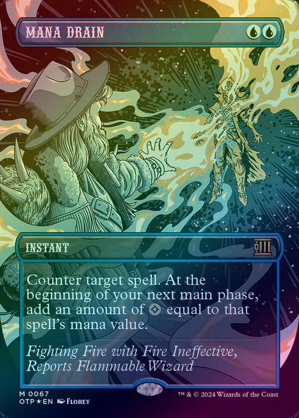 Mana Drain (Textured Foil) (OTP)