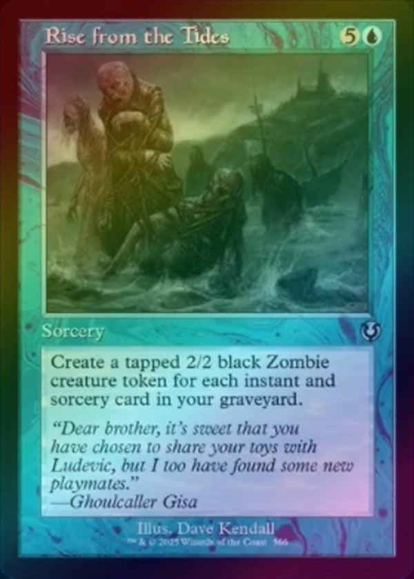 Rise from the Tides - Retro Frame (Foil) (INR)