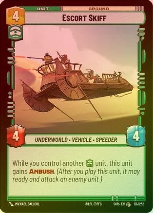 Escort Skiff - 114/252 - Common (Foil)