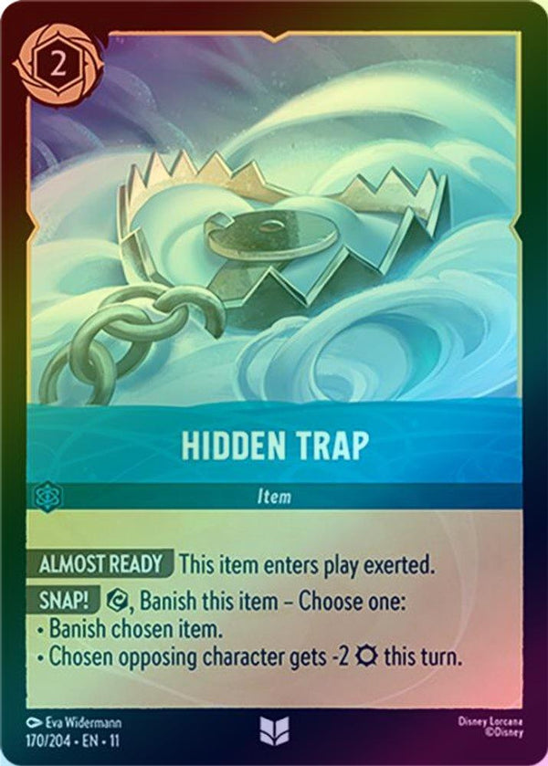 Hidden Trap - 170/204 - Uncommon (Foil)