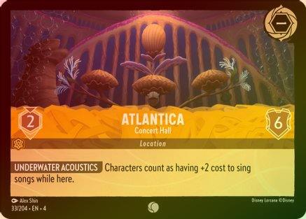 Atlantica (Concert Hall) - 33/204 - Common (Foil)