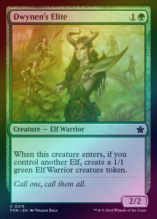 Dwynen's Elite (Foil) (FDN)