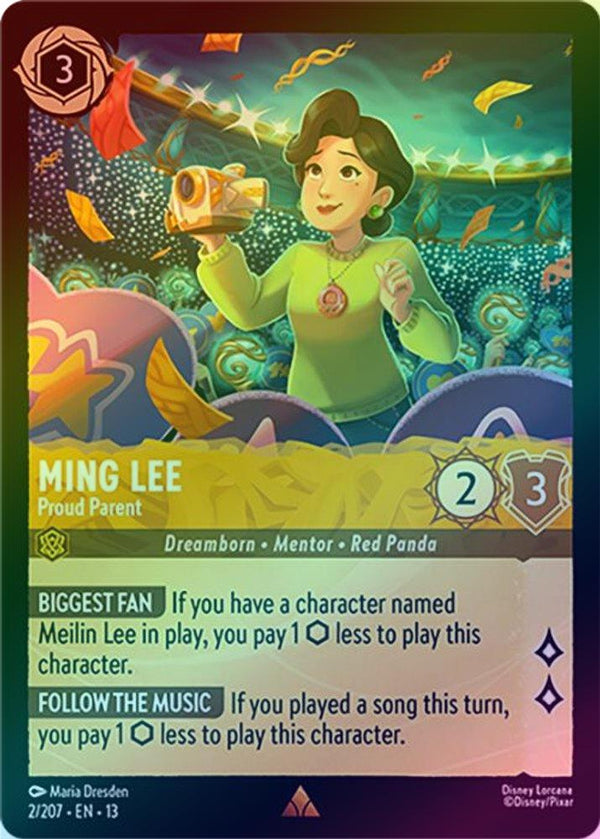 Ming Lee (Proud Parent) - 2/207 - Rare (Foil)