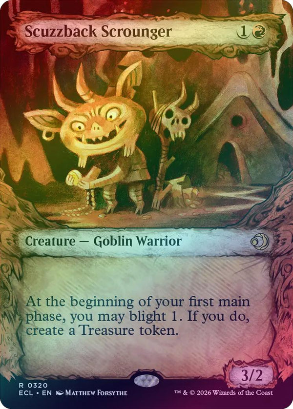 Scuzzback Scrounger - Fable Frame Showcase (Foil) (ECL)