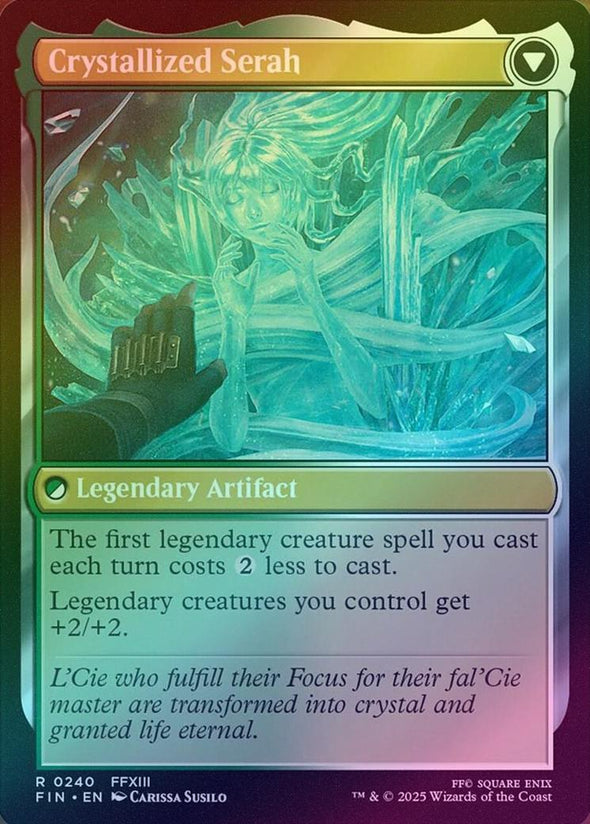 Serah Farron // Crystallized Serah (Foil) (FIN)