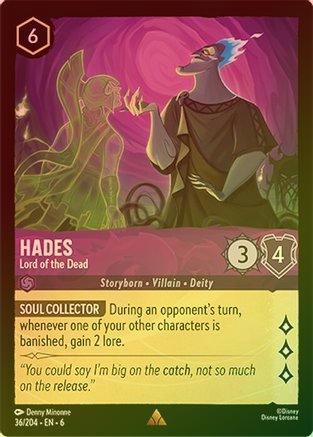 Hades (Lord of the Dead) - 36/204 - Rare (Foil)