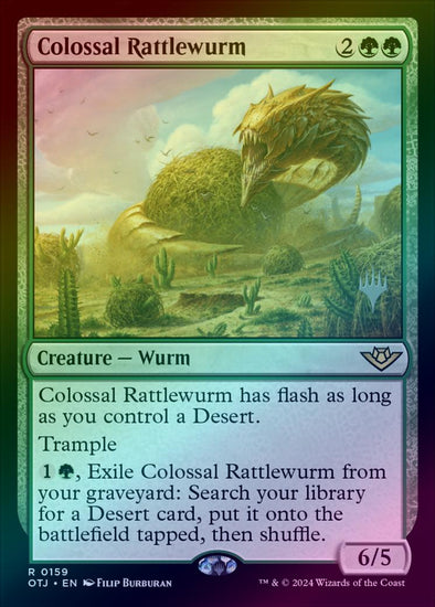 Colossal Rattlewurm - Promo Pack (Foil) (POTJ)