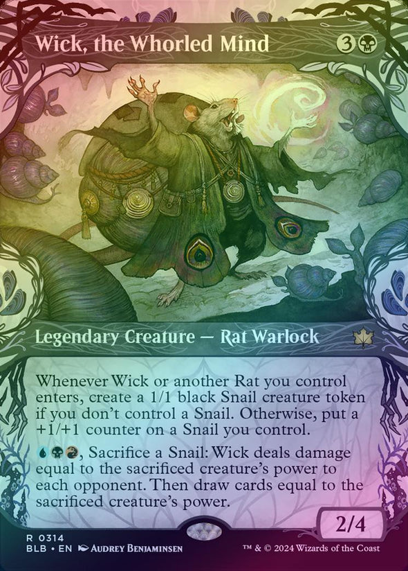 Wick, the Whorled Mind - Woodland Showcase (Foil) (BLB)