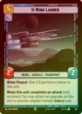 U-Wing Lander - 568 - Uncommon (Foil)